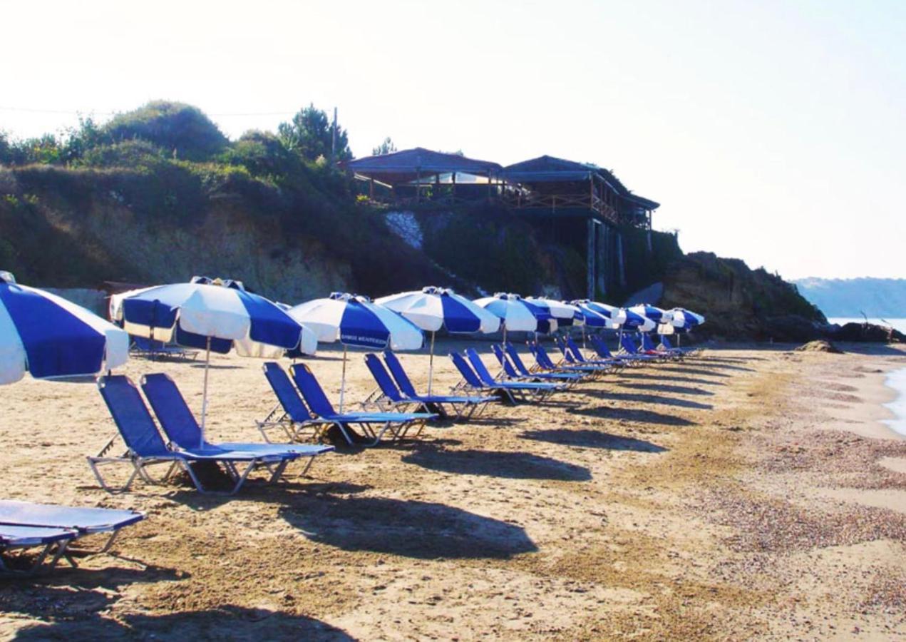 Stefanias Prasoudi Beach Ágios Matthaíos Exteriér fotografie